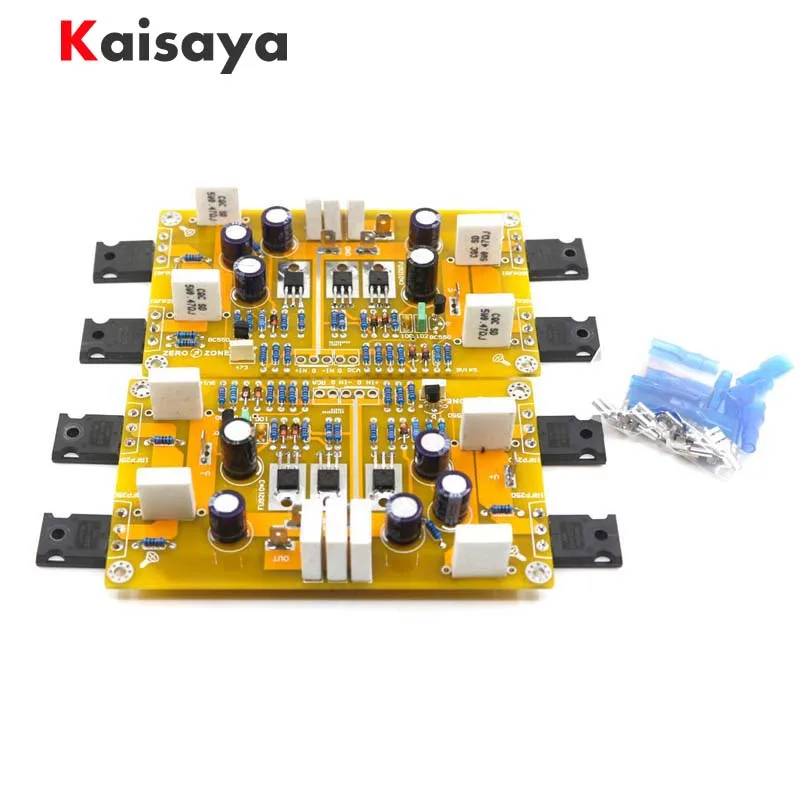 2 шт. класс A PASS A3 односторонний аудио усилитель мощности плата DIY Kit 30 Вт + finshed