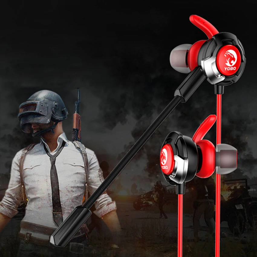 PUBG PS4 Earphone Bass Gaming Earphones Game Earphones with Mic for PC