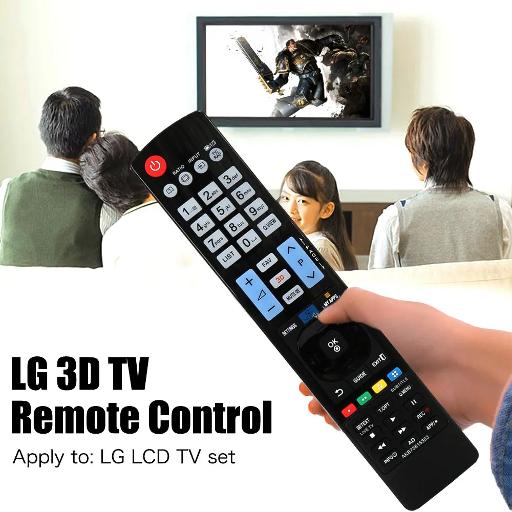Universal LCD TV Remote Control AKB73615303 for LG AKB72914041 AKB72914043  32LM620T Replacement IPTV Remote Controll