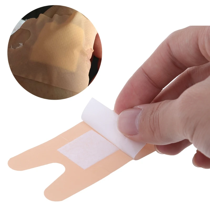

Lots 10Pcs H Shape Breathable Band Aids Adhesive Bandages Hemostasis Health Care