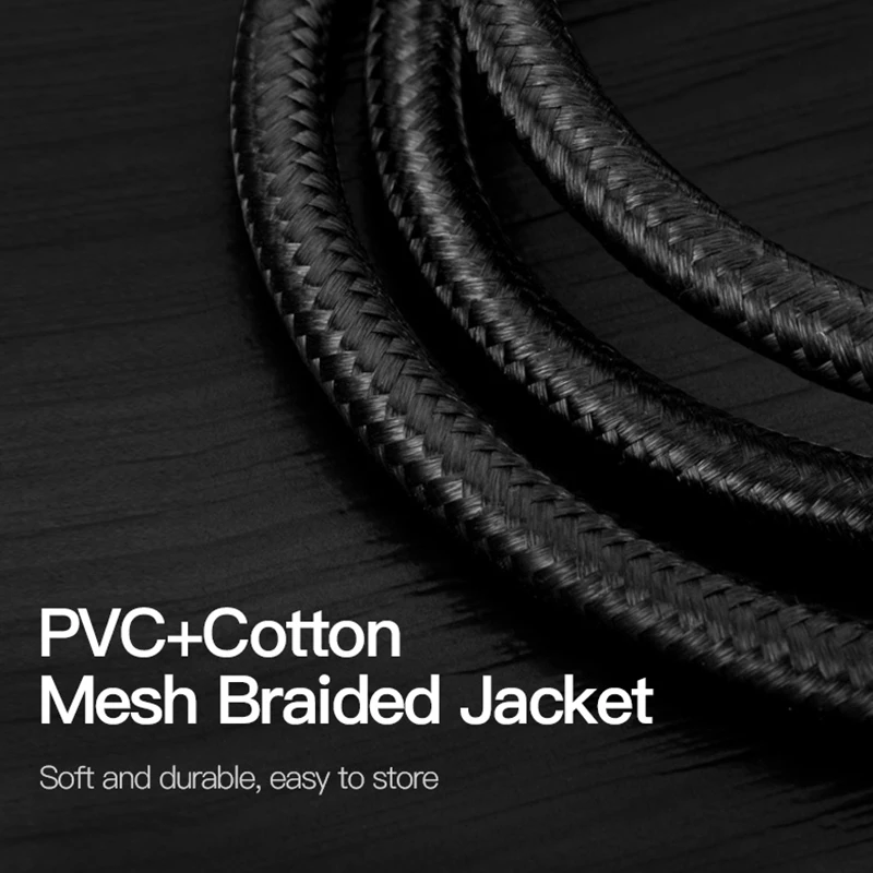 Аудиокабель Vention 3 5 мм 2 RCA кабель Jack нейлоновый Плетеный сплиттер для домашнего