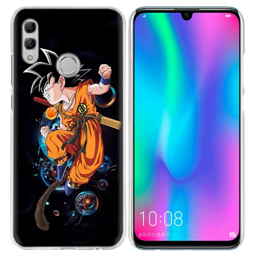 Чехол Naruto Dragon Ball для huawei Honor 8X Y9 20 9 10 Lite Play 8C 8A Pro V20 20i Y6 Y7 Y5 Жесткий PC аниме чехол для телефона