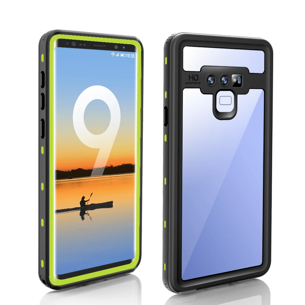 IP68 Экстремальный водонепроницаемый защитный чехол для samsung galaxy S10 S9 Plus Note9 8 герметичный пылезащитный прозрачный защитный чехол для телефона