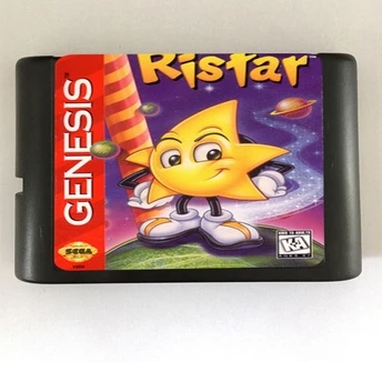 

Top quality 16 bit Sega MD game Cartridge for Megadrive Genesis system --- Ristar