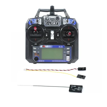

FS-i6 6CH 2.4G AFHDS 2A LCD Transmitter Radio System w/ FS-A8S V2 Receiver for Mini FPV Racing Drone RC Quadcopter