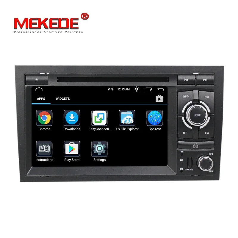 Excellent Free shipping! Android 8.1 Auto car radio player for Audi A4 S4 RS4 2002-2008 support GPS navigation quad core bluetooth wifi FM 3