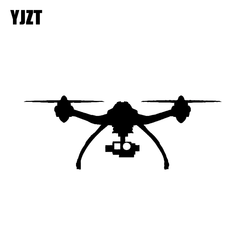 YJZT 13 2 см * 5 мультяшная Виниловая наклейка для квадрокоптера UAV дрона