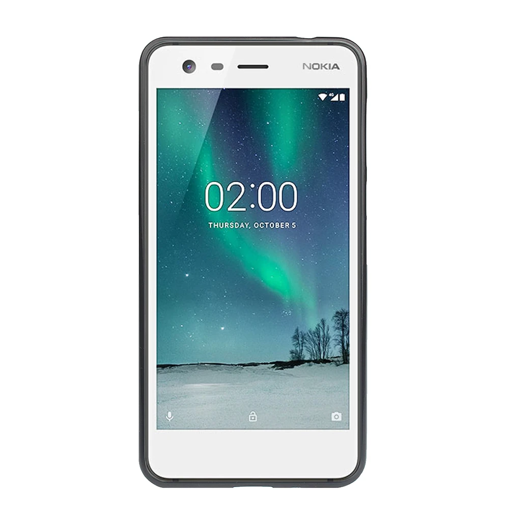 Роскошный Матовый Мягкий силиконовый чехол для Nokia 2 Candy, полный Чехол для Nokia 2, чехол для телефона Coque Fundas
