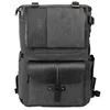 Eirmai Grey Canvas Large Capacity Camera Video Shoulders Backpack Waterproof w Rain Cover fit 15inch Laptop for DSLR Photo Drone ► Photo 1/6