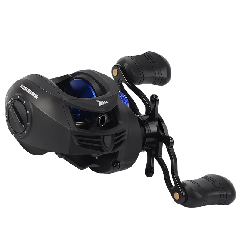 

KastKing Kasnake Baitcasting Reel Dual Brake System Reel 8KG Max Drag 7+11 BBs 7:1 228.5g High Speed Fishing Reel
