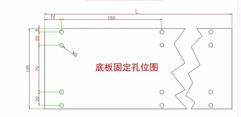 steel base board size