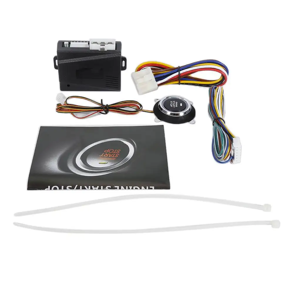 Car Engine Push Start Button Safe Lock Ignition Switch Keyless Entry