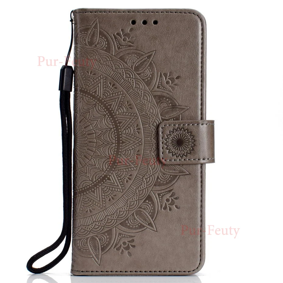 Cases For Xiaomi Mi 8 M1807E8S 6X PocoPhone F1 Wallet Flip PU Leather Covers For Xiaomi Redmi 5A 5 Plus Note 5 Pro 3D Embossed