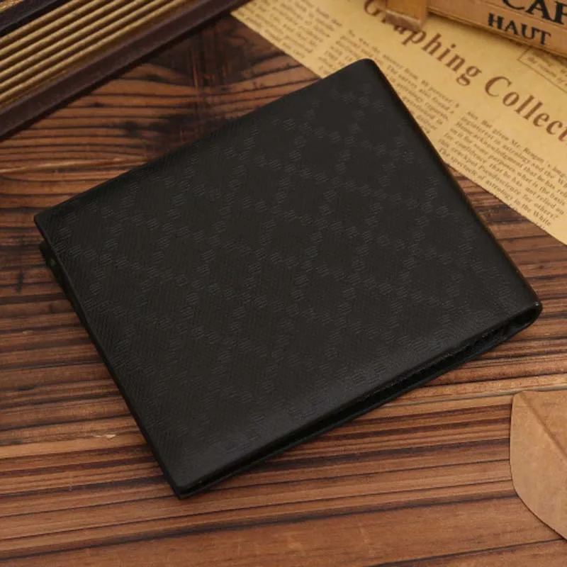 Yishen модные Повседневное из искусственной кожи Для мужчин короткие бумажник