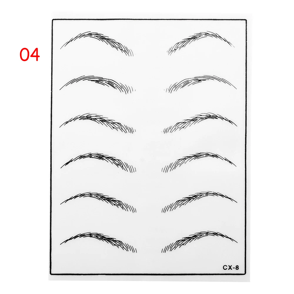 1 шт. кожа для обучения татуировкам Microblading Pele искусственная Татуировка Sintetica Tatuaje поддельные брови oeden Huid тату кожа силикон