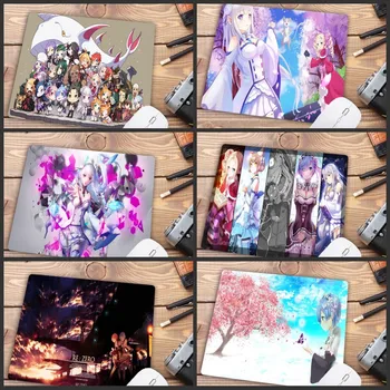 

Mairuige Big Promotion RE ZERO anime Mouse Mat Pad Version Mousepad Computer Gaming Small Mouse Pad Gamer Play Mats 22X18CM