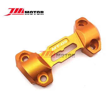 

Motorcycle CNC Aluminum Alloy Handlebar Fixed Pressure Spot For YAMAHA MT-09 FZ-09 2014-2016 Orange Color