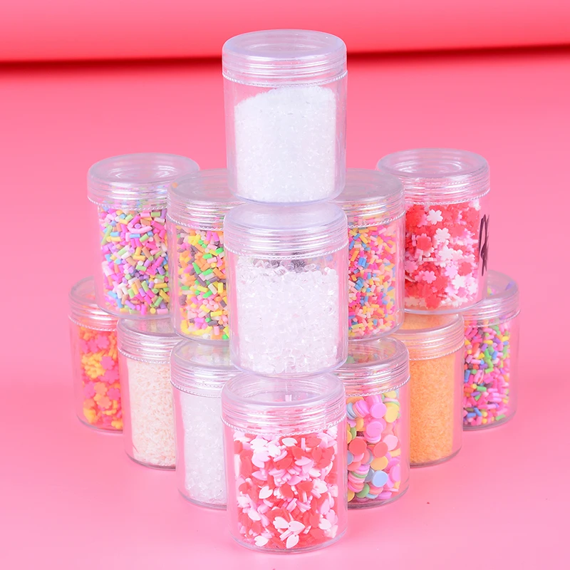 

New Slime Clay Sprinkles For Filler For Slime DIY Supplies Candy Fake Cake Dessert Mud Decoration Toys Accessories