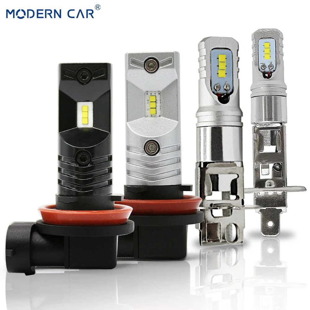 MODERN CAR 60W H1 H3 H11 H8 9005 9006 H7 LED Fog Light Bulbs CSP Driving Running Lights DRL Fog Lamp Bulb 3000lm Car Styling 12V MODERN CAR 60W H1 H3 H11 H8 9005 9006 H7 LED Fog Light Bulbs CSP Driving Running Lights DRL Fog Lamp Bulb 3000lm Car Styling 12V