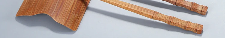 PINNY 4 шт./компл. Натуральный Бамбуковый чай аксессуары ручной работы чайная церемония инструменты Китайский кунг-фу чайная ложка бамбуковый чай клип