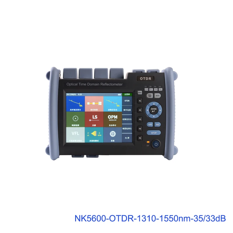 

High Quality OTDR NK6000-SM-1310-1550nm-35/33dB Optical Time Domain Reflectometer with VFL 5MW Optical Power Meter Features