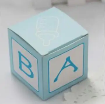 Креативная бутылка молока Подарочная коробка конфет детская игрушка в ванную, день рождения, сумка для конфет, Упаковка подарков, caixa de doces, 50 шт./партия - Цвет: Blue No ribbon