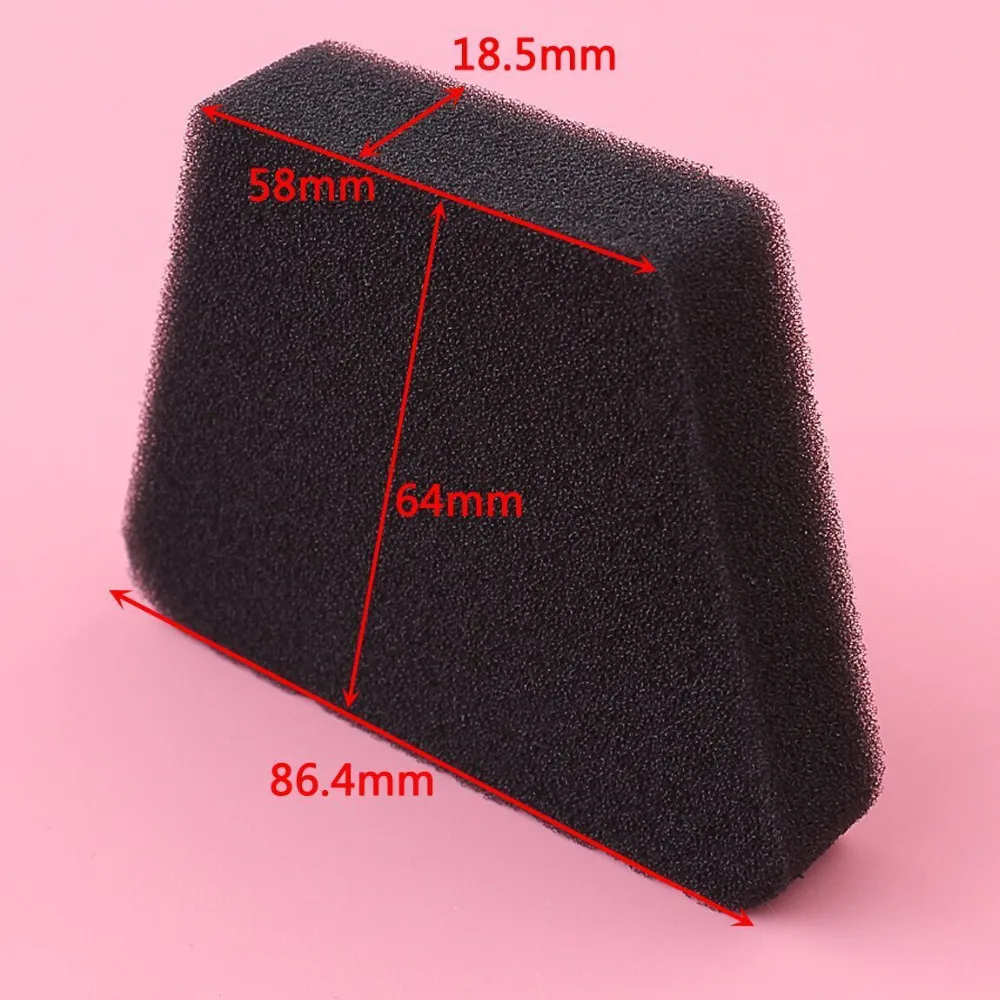 Nettoyeur de filtre à air pour tronçonneuse McCulloch, pièce de rechange, MacCat 335, 435, 440, Partner 351, 352, 5 pièces par lot