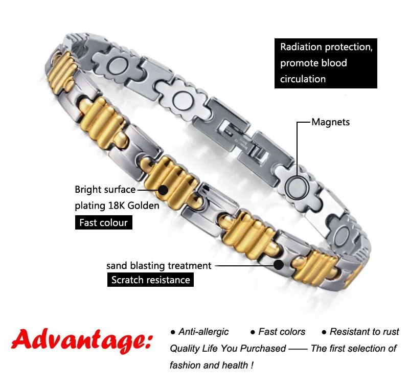 01Stainless steel magnetic bracelet (8)