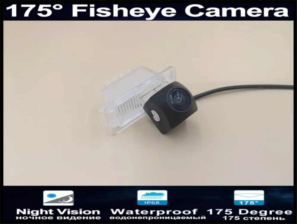 

Car Rear view Camera 175 Degree 1080P Parking Reverse Camera forFord Focus 2007 2008 2009 2010 2011 2012 Fiesta 2007 -2011