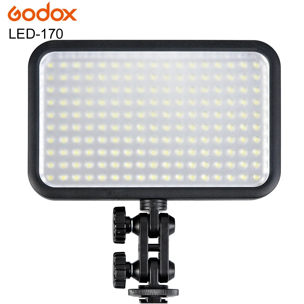 

Brand Godox LED-170 Photography Light Photo LED Lighting Lamp for Camera DV Camcorder Canon Nikon Sony Pentax Panasonic Olympus