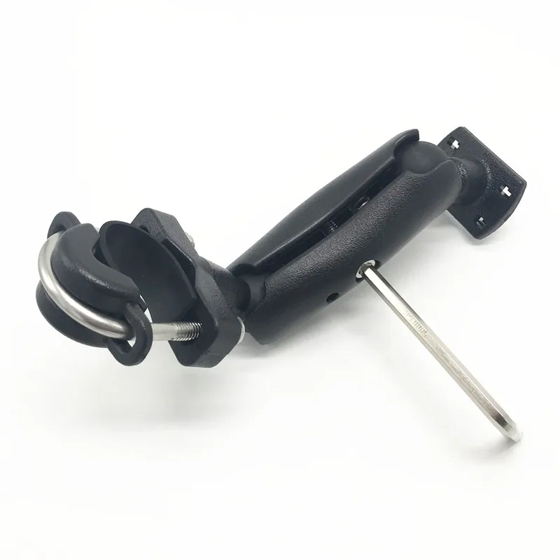 Universal Motorcycle Handlebar Mount with 4 Hole Claws AMPS Lock 1 inch