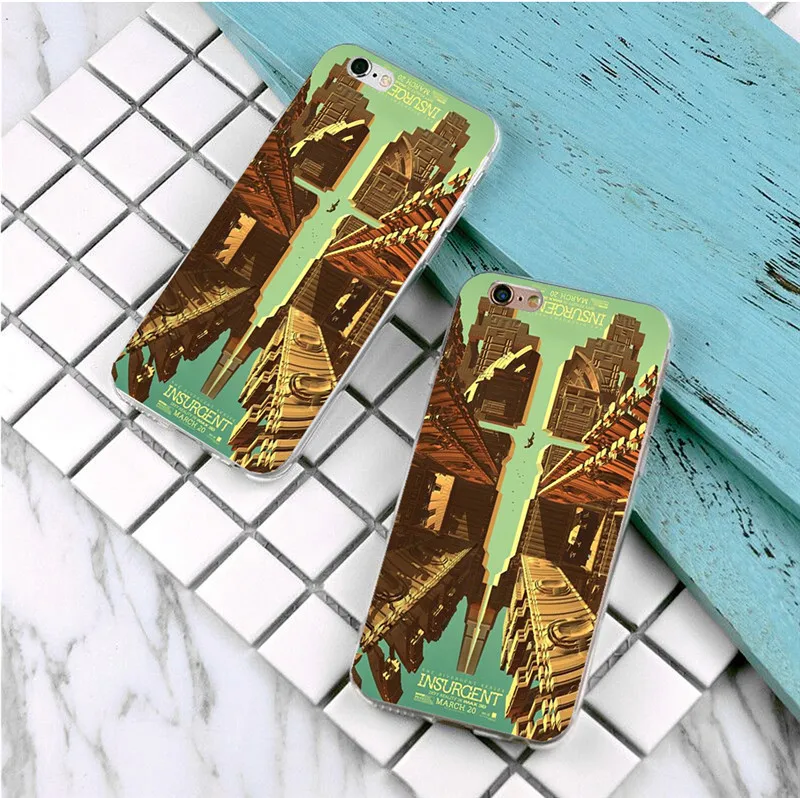 Newest Fashion Phone Cases Luxury Printed Hard Skin for Apple iPhone 4 4s 5s 5c e 6 6S 7 case Plus insurgent |