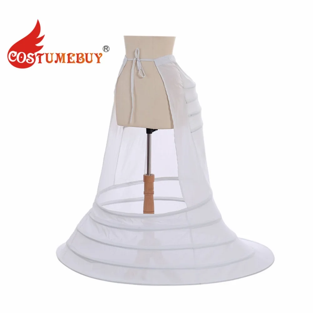 

CostumeBuy Lady's Rococo Crinoline Pannier Bustle Back Cage Petticoat Victorian Medieval Dress Undershirt L920
