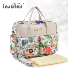 hot Lovely multicolored baby diaper bag Large capacity fashionable mother s maternity bag baby stroller nappy