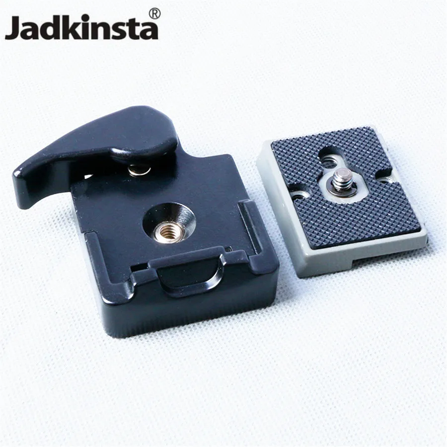 

Jadkinsta Quick Release Clamp Plate Mount For Manfrotto 200PL-14 Camera Tripod Adapter Clamp Tripod L Plate For Manfrotto DSLR