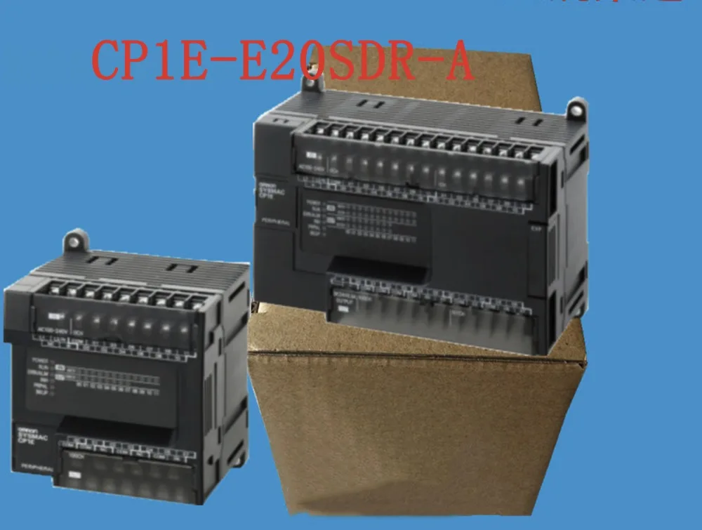 

CP1E-E20SDR-A PLC controller E20SDR Motor Controller CP1E E20SDR-A 100-240V AC inputs 12,outputs 8,output type(relay)