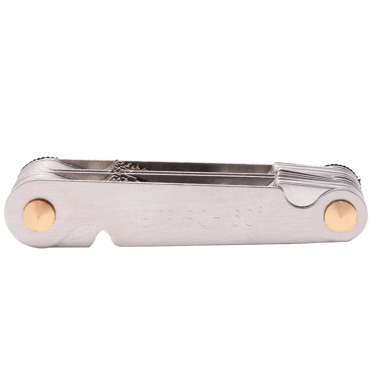 High Quality Thread Gauge 58 Blades Metric &Whitworth 55/60 Degree Thread Screw Pitch Gauge Measuring Tool