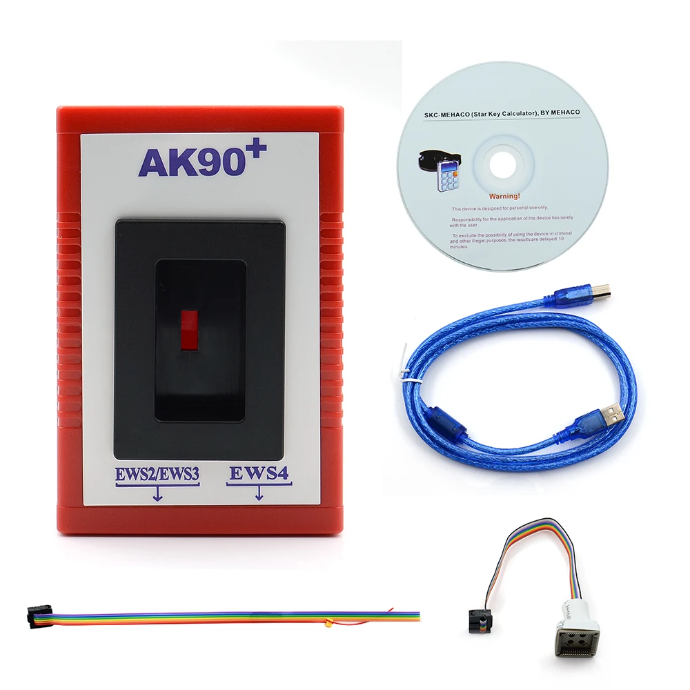 Последний V3.19 AK90 ключ программист AK90+ для всех BMW EWS от 1995-2005 OBD2 Копировать ключи автомобиля с лучшей ценой