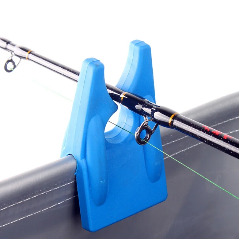 

2pcs Fishing Rods Bracket Ice Fishing Pole Rack Universal Rotating Clip Valve Bucket Brackets Head Fishing Gear Accessories