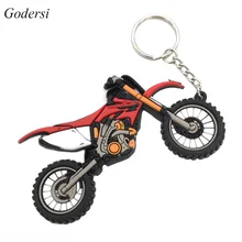 1 шт. автомобильный брелок Креативный дизайн крутой Кроссовый мотоцикл кольцо в форме ключа для мотоцикла автомобиль Стайлинг декоративные аксессуары