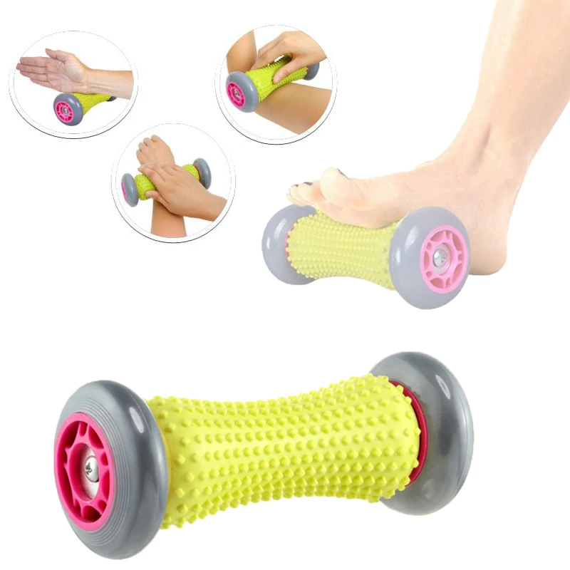 Hand Foot Roller Massage Relaxation Wheel Health Home Body Care Pain