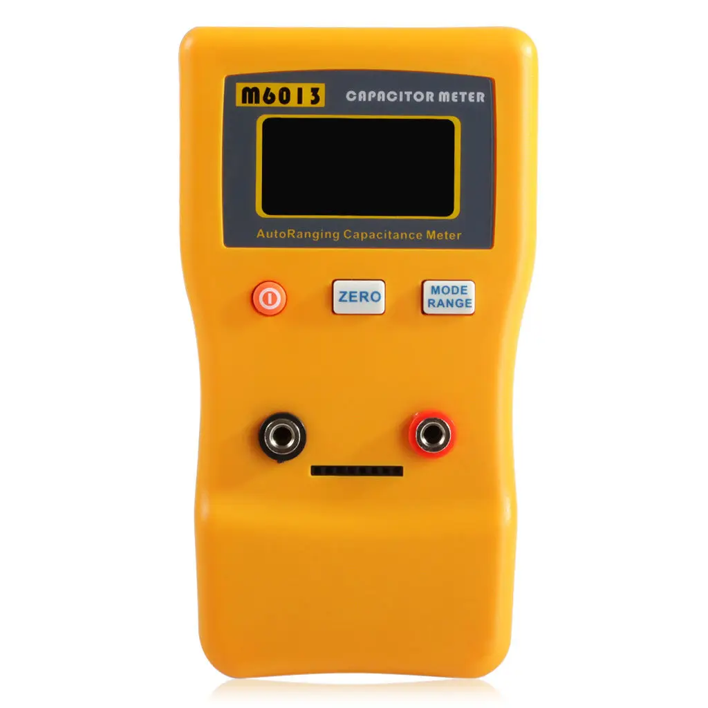 

New New M6013 Auto Range Digital Capacitor Capacitance Tester Meter 0.01pF to 470mF