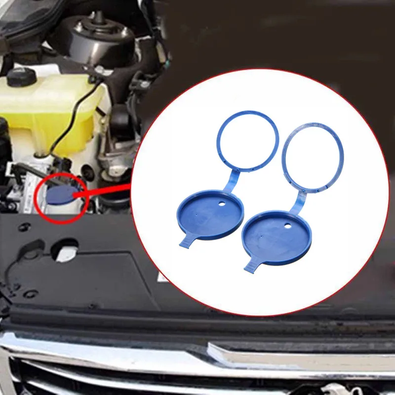 2x Windshield Wiper Washer Fluid Reservoir Tank Bottle Cap For Peugeot Citroen C2 Xsara Picasso Peugeot 106 206 207 Car-styling