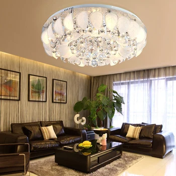 

led e14 Crystal Stainless Steel LED Lamp.LED Light.Ceiling Lights.LED Ceiling Light.Ceiling Lamp For Foyer Bedroom Dinning Room