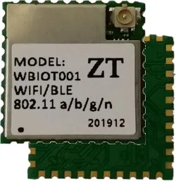 

Serial AT Internet of Things Wifi Module 2.4G+5G Dual-band WBIOT00X Transmission/One-key/Web Configuration