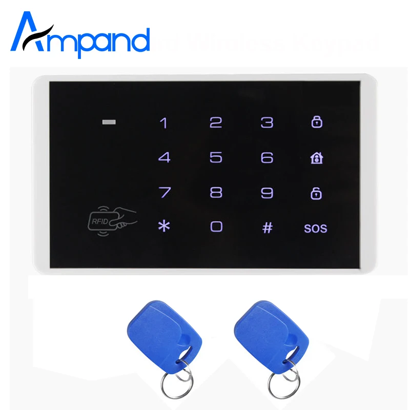 imágenes para K16 Teclado Táctil Para Sistema de Alarma GSM Inalámbrico de control de Acceso RFID imágenes para K16 Teclado Táctil Para Sistema de Alarma GSM Inalámbrico de control de Acceso RFID