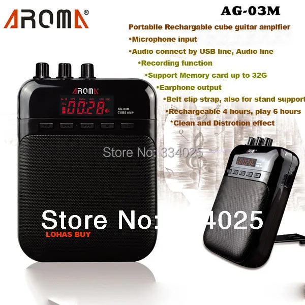 Aroma Mini Electric Guitar Amp Amplifier 5V 3W portable guitarra amplificador Aroma Mini Electric Guitar Amp Amplifier 5V 3W portable guitarra amplificador