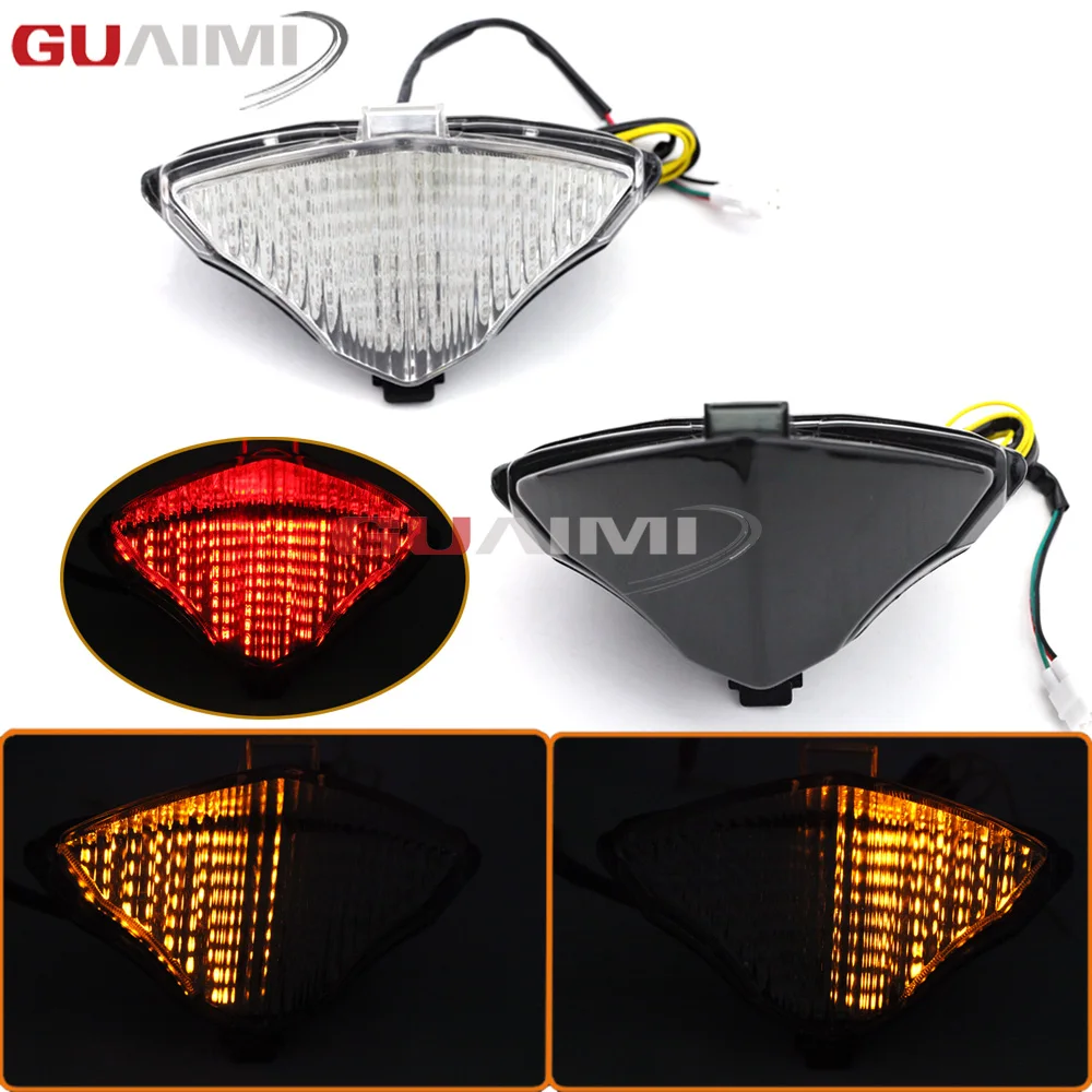 

For Yamaha YZF R1 2004 2005 2006 YZFR1 Motorcycle LED Integrated Brake Lamp Tail Turn Signals Light Taillight YZF-R1 04 05 06