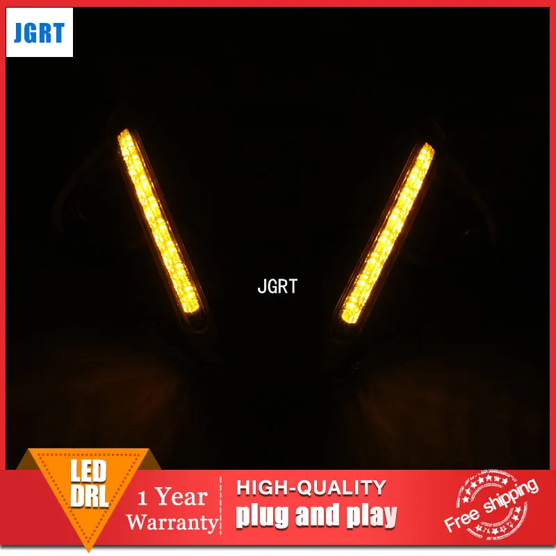 

car 2012-2014 styling For Toyota CROWN LED DRL For CROWN led fog lamps daytime running light High brightness guide LED DRL