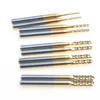 10pcs Titanium Coat Carbide 1.0-3.0 PCB Carbide Tools, CNC Cutting Bits, Milling Cutters Kit for Engraving Milling Machine ► Photo 2/2